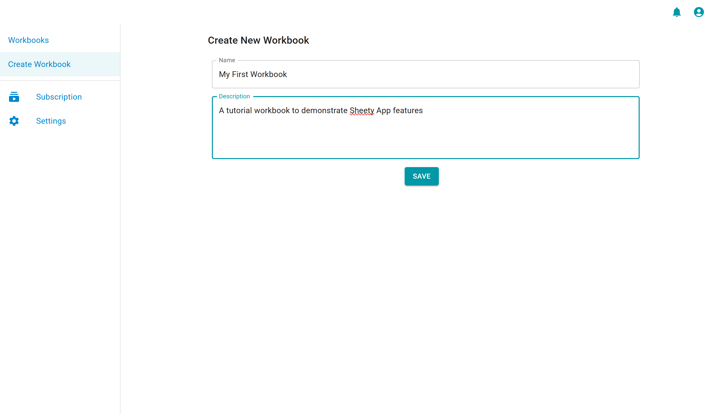 Create Workbook Form Filled