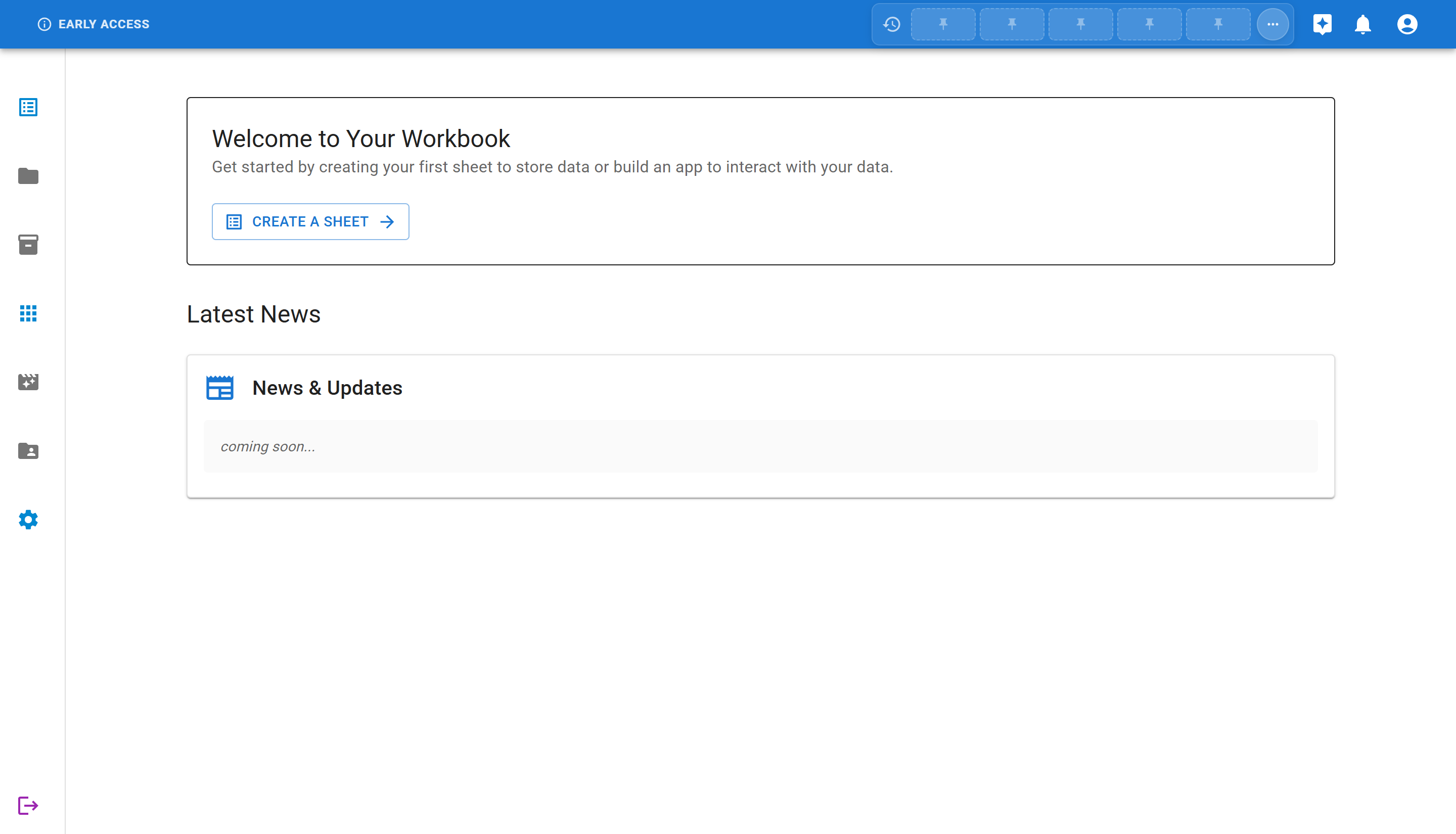 Workbook Welcome Page